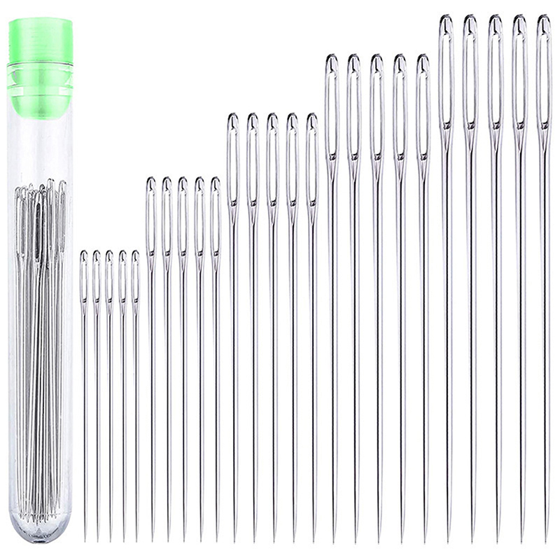 Leatherwork Hand Sewing Needles - 25 Agulhas de Costura Manual com