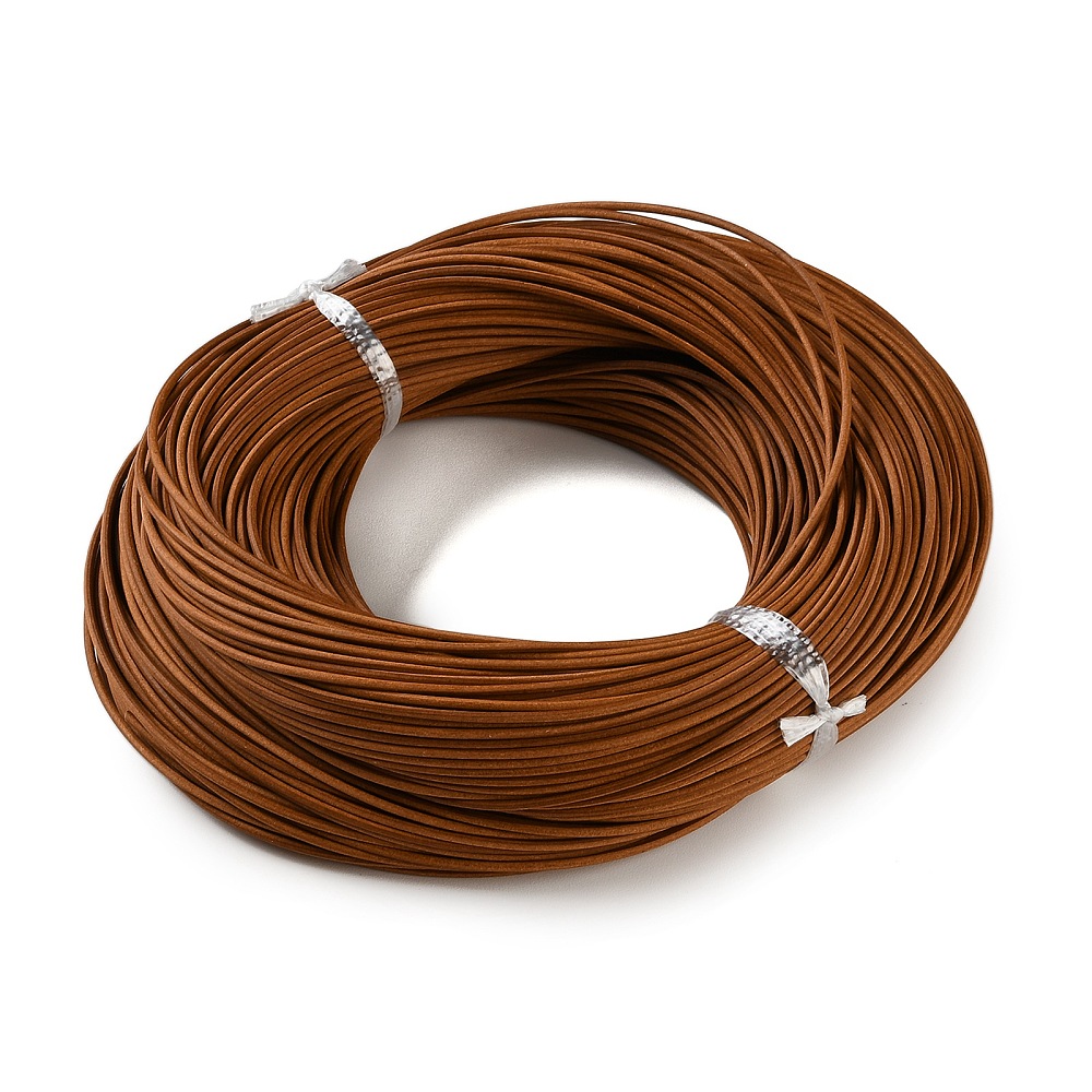 Leatherwork Diy - Corda de couro bovino redonda de