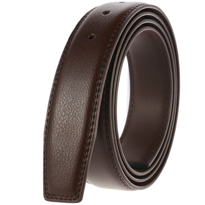 Leather Work Jeans - Cintos masculinos de luxo, couro genuíno