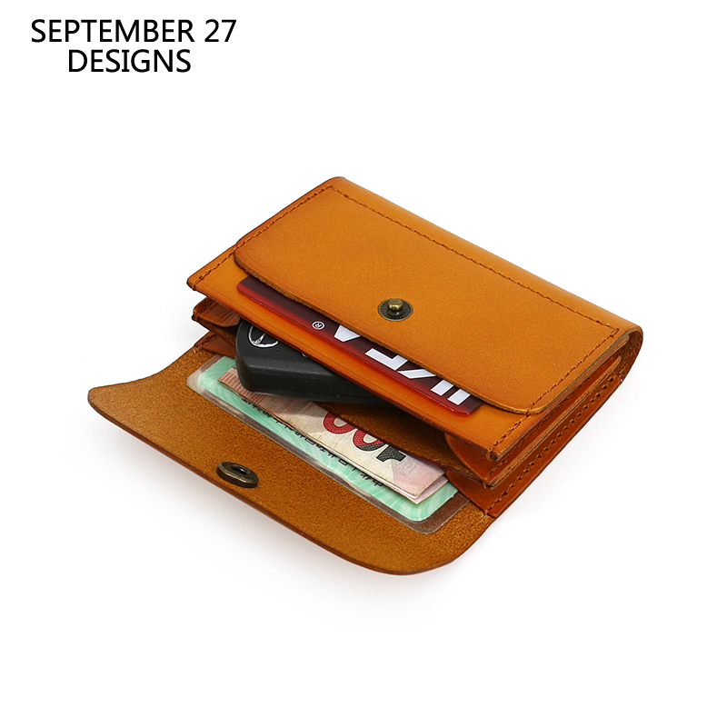 Leatherwork Wallet - Mini Bolsa de Cintura de Couro