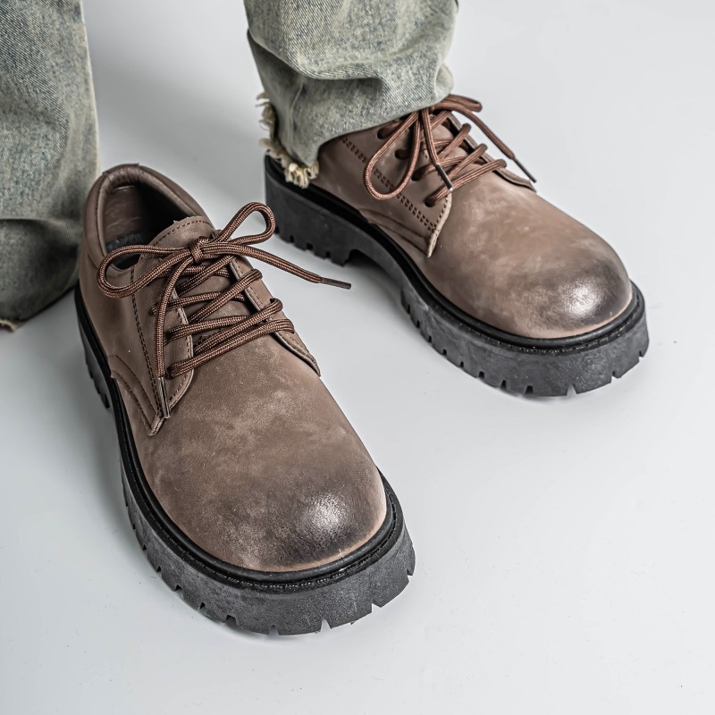 Leather Work Outfit - Sapatos masculinos simples, formais e casuais,