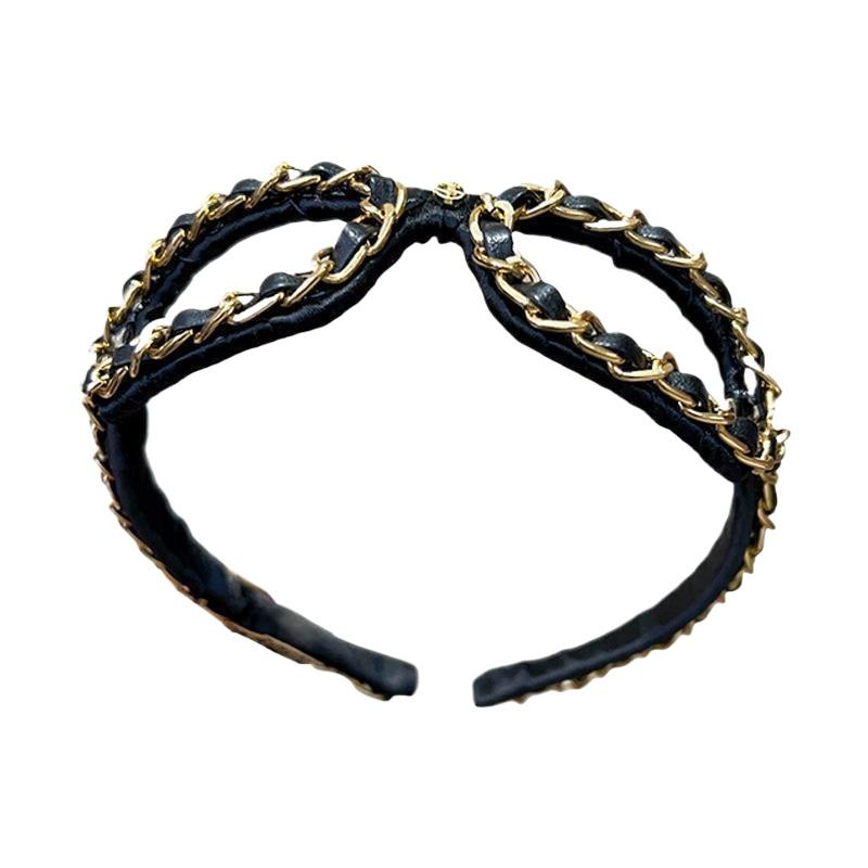Leatherwork Pony - Acessório de Cabelo Elegante para Mulheres,