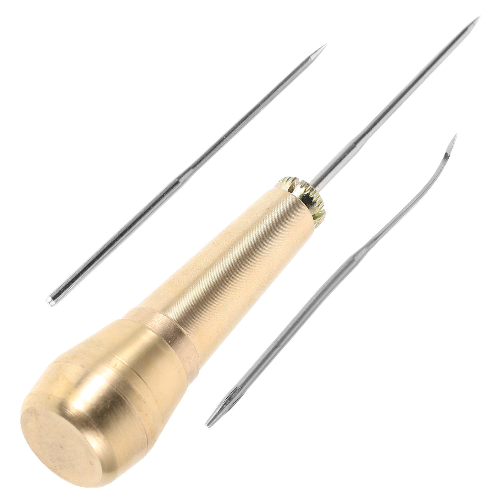 Leatherwork Hand Sewing Needles - 1 Conjunto de Ferramenta de Punção