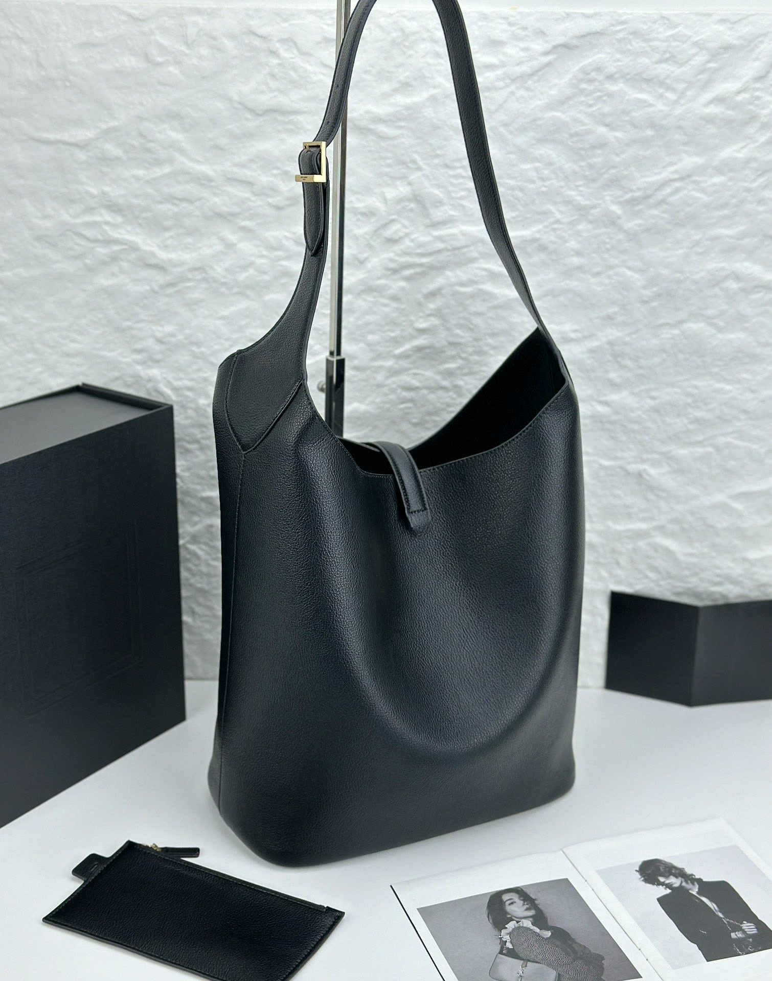 Leather Work Outfit - Bolsa Feminina de Couro Sintético Macio