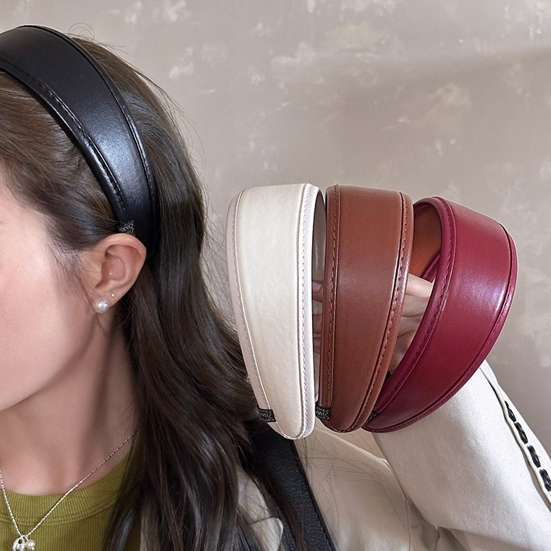 Tiaras de couro simples cor só - Leatherwork Pony avaliação e preço