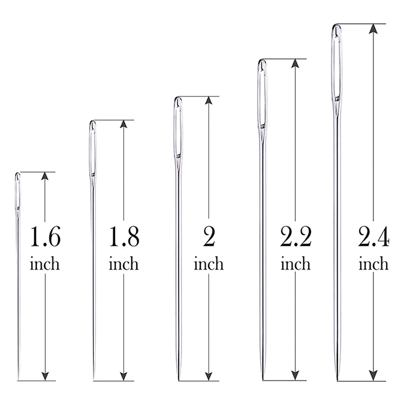 25 Agulhas de Costura Manual c - Leatherwork Hand Sewing Needles avaliação e preço