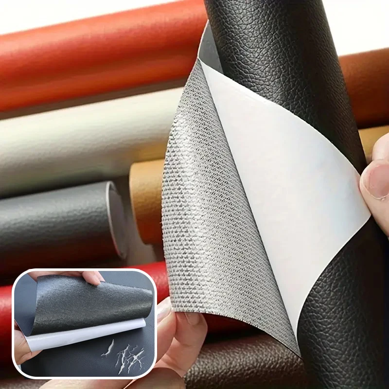 Couro autoadesivo para reparo  - Leatherwork Desk avaliação e preço