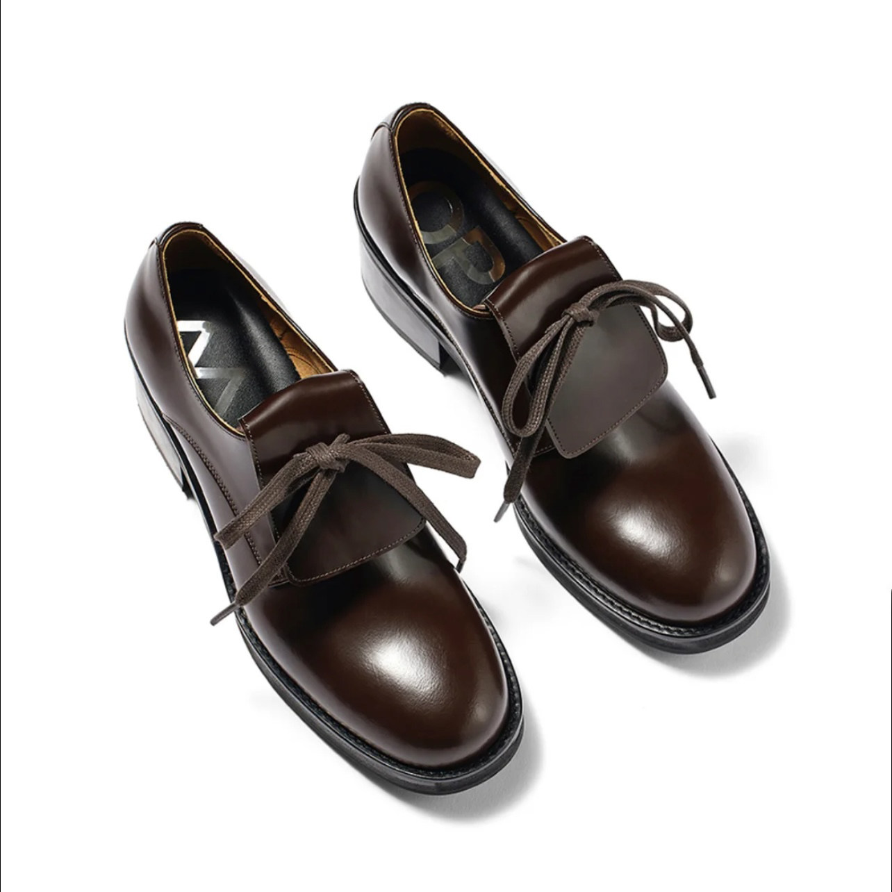 Sapatos Derby de Couro Feminin - Leather Work Outfit avaliação e preço