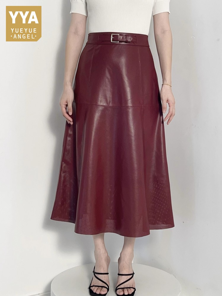Nova moda feminina oco para fo - Leather Work Outfit avaliação e preço