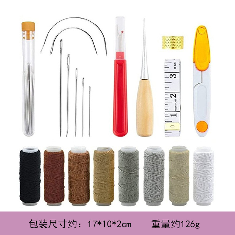Kit de trabalho de couro com a - Leatherwork Hand Sewing Needles avaliação e preço
