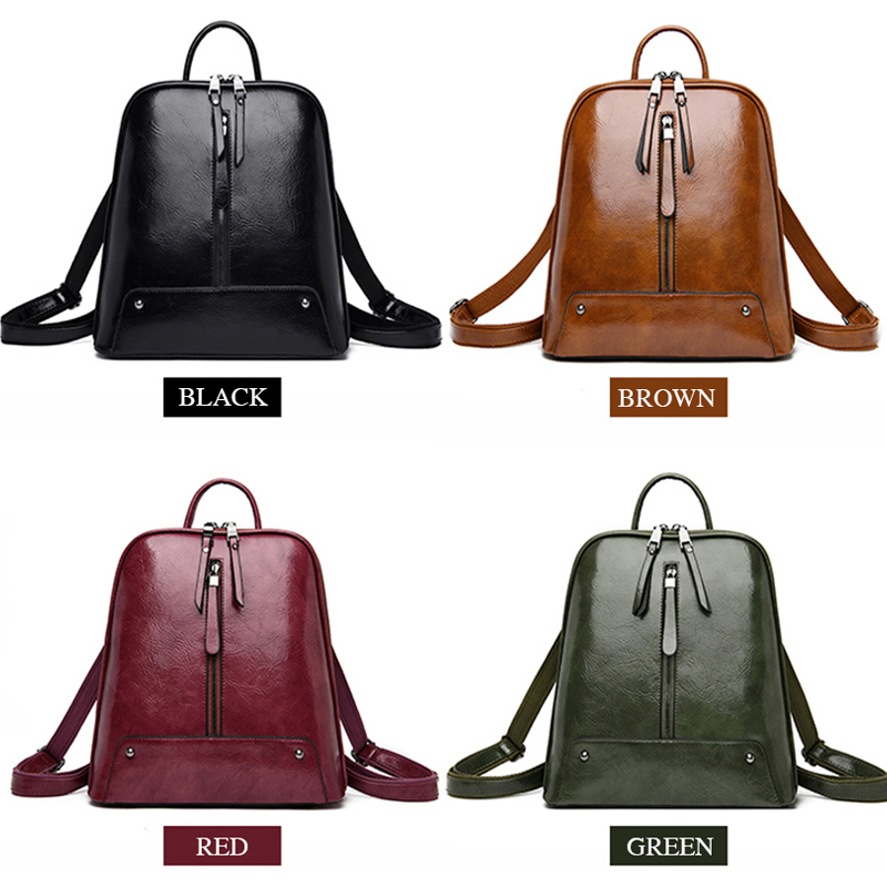 Mulheres mochila de couro moda - Leatherwork Wallet avaliação e preço