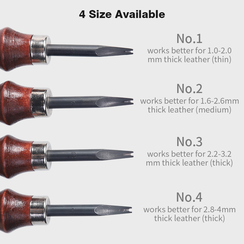 Wuta afiado borda de couro cha - Leatherworking Equipment avaliação e preço