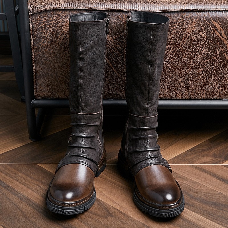 Sapatos masculinos medievais r - Leather Work Pants avaliação e preço