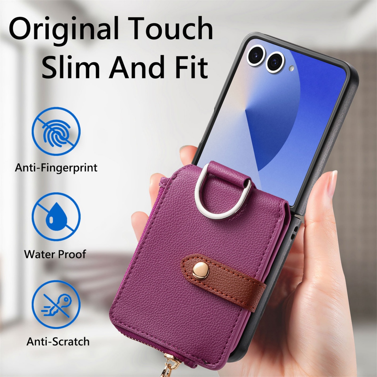 Capa de Telefone Luxuosa com P - Leatherwork Wallet avaliação e preço