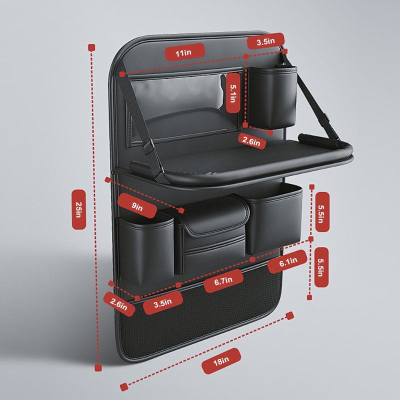 Seametal organizador traseiro  - Leatherwork Desk avaliação e preço