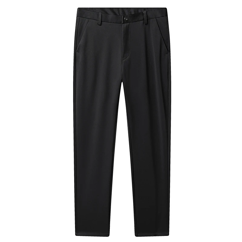 Calças masculinas casuais de c - Leather Work Pants avaliação e preço