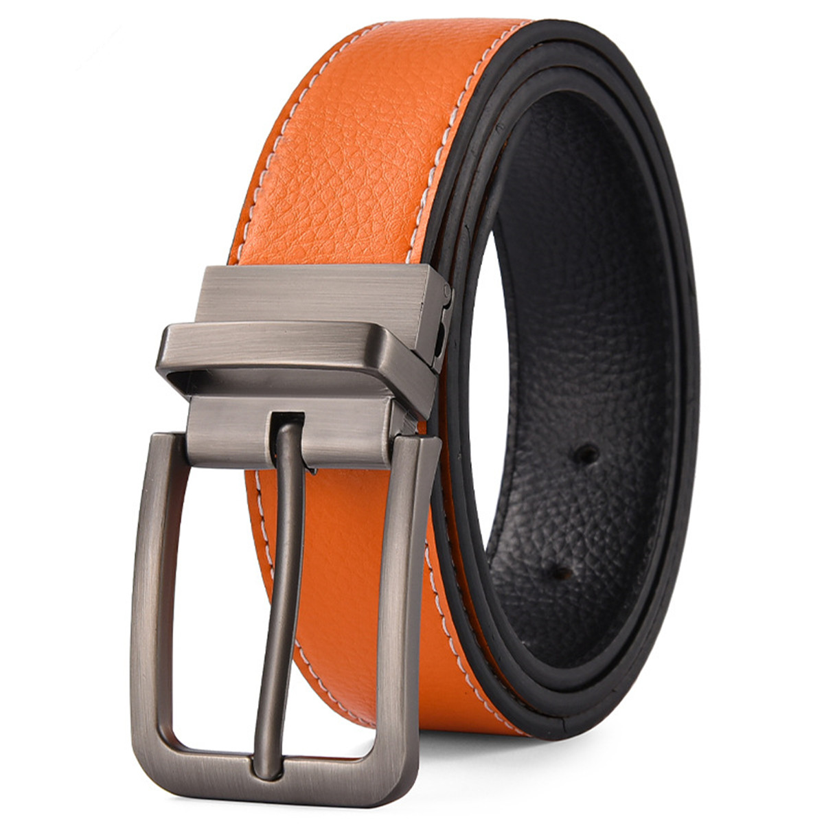Cintos masculinos de couro pu  - Leather Work Jeans avaliação e preço