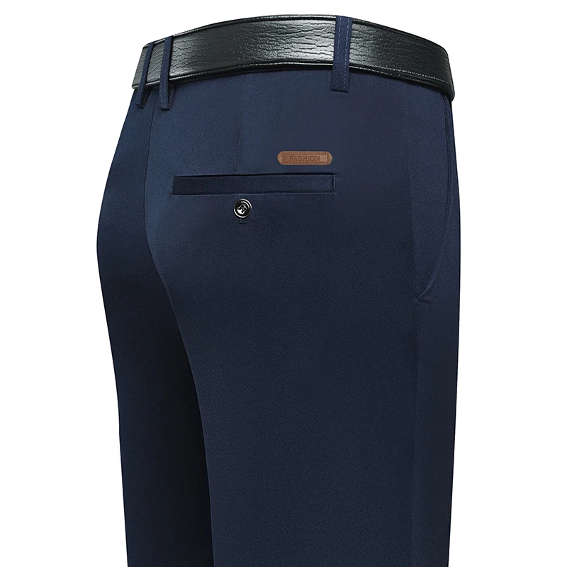 Calças de Vestir Masculinas de - Leather Work Pants avaliação e preço