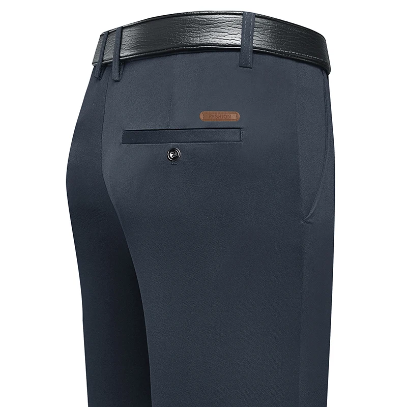 Calças de Vestir Masculinas de - Leather Work Pants avaliação e preço