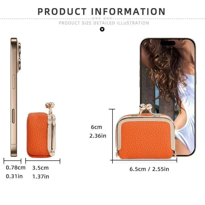 Mini Bolsa de Moedas de Couro  - Leatherwork Wallet avaliação e preço