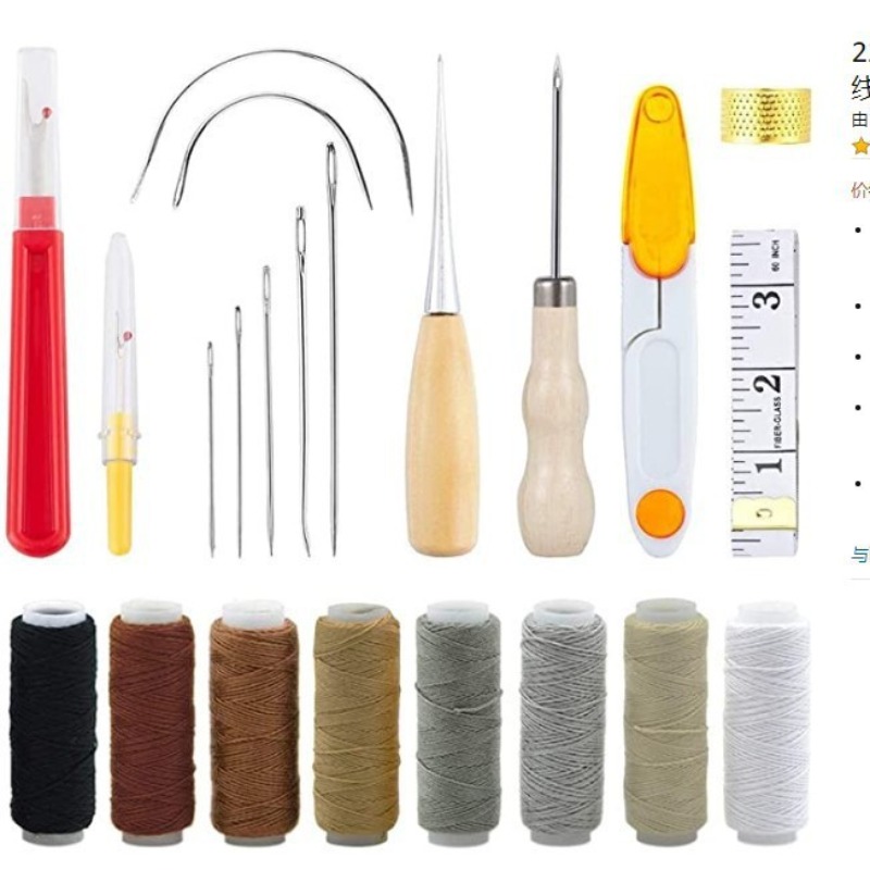 Kit de ferramentas para trabal - Leatherwork Hand Sewing Needles avaliação e preço
