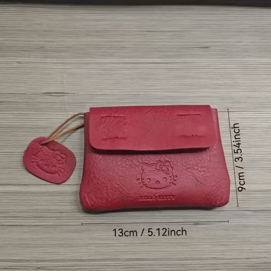 Bolsa de Moedas de Couro Verme - Leatherwork Wallet avaliação e preço
