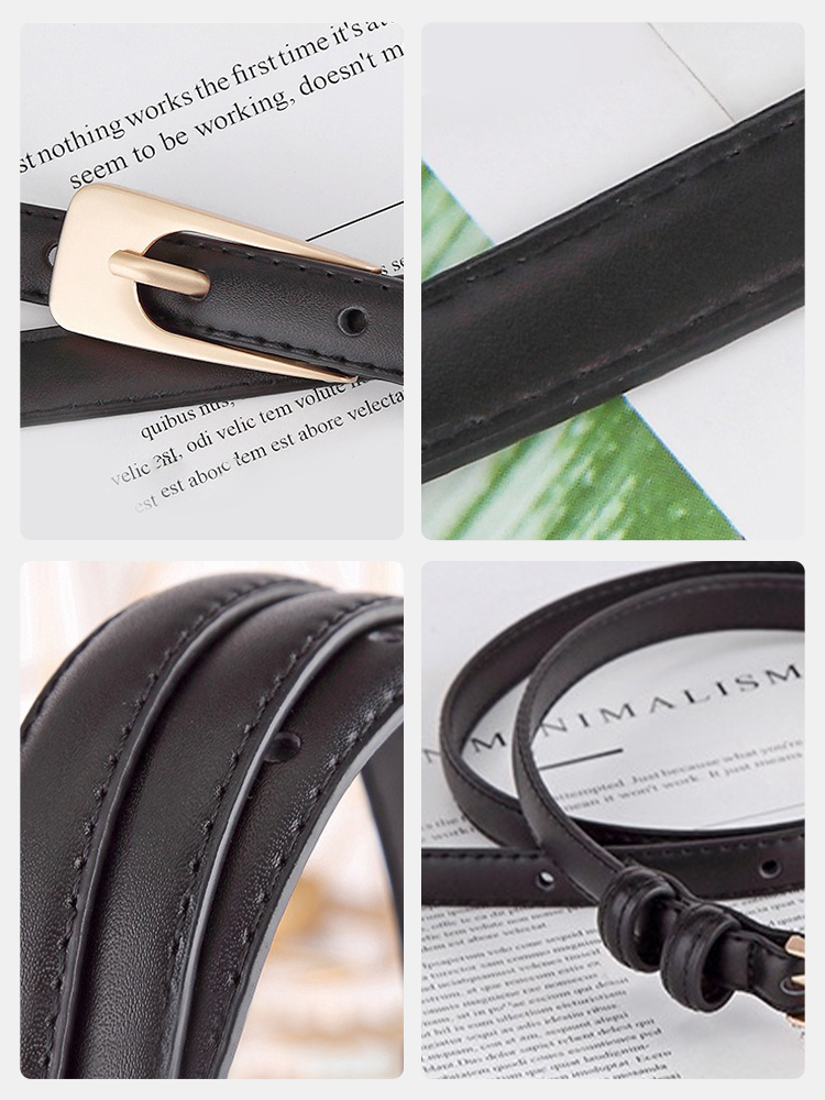 Cintos femininos de couro de d - Leather Work Jeans avaliação e preço