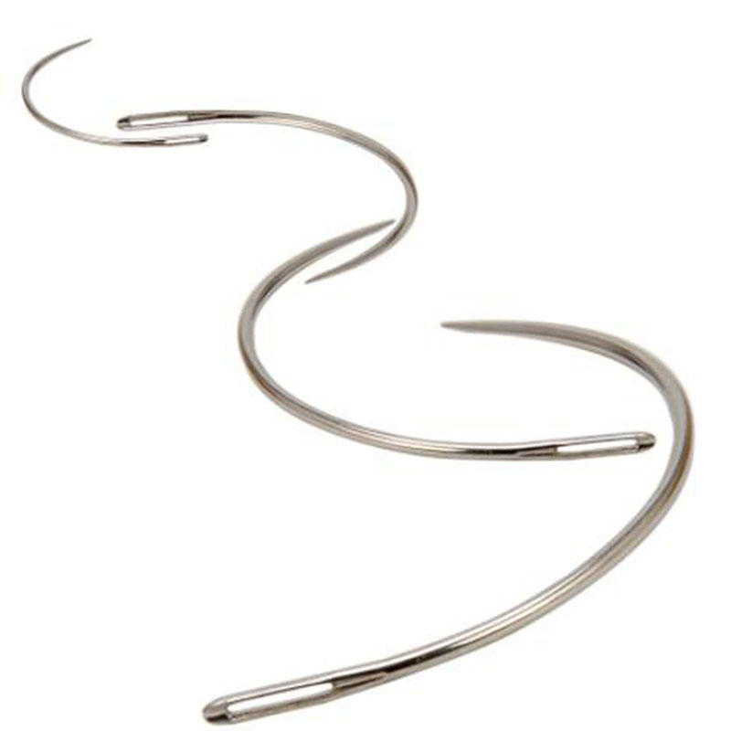 Kit de Agulhas Curvas de Olho  - Leatherwork Hand Sewing Needles avaliação e preço