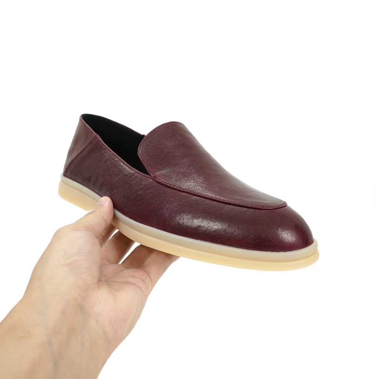 Sapatos de Couro de Vaca de Gr - Leather Work Outfit avaliação e preço