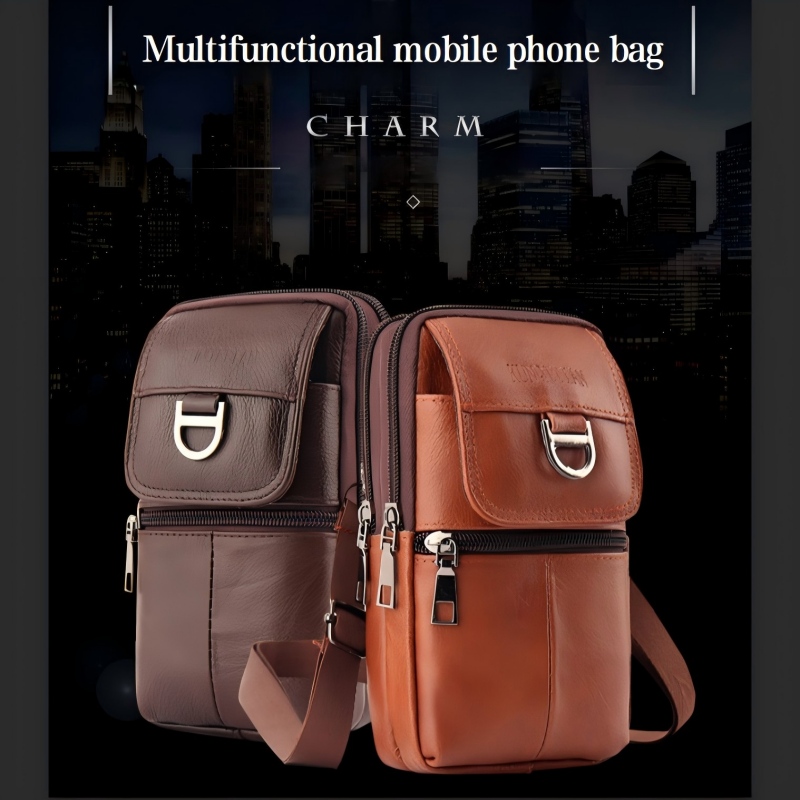 Bolsa de Cintura Masculina de  - Leatherwork Wallet avaliação e preço