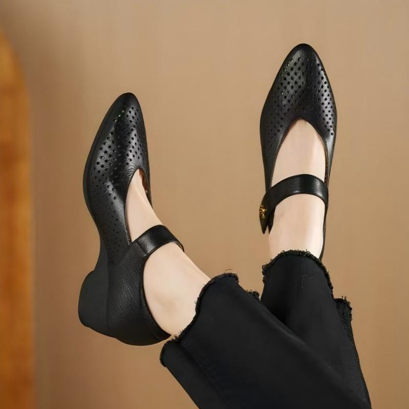 Sapatos Femininos de Verão em  - Leather Work Outfit avaliação e preço