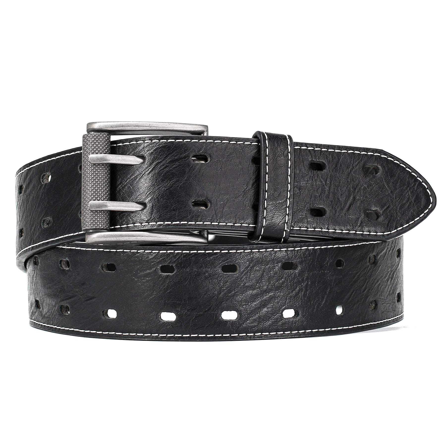 Cinto clássico masculino de po - Leather Work Jeans avaliação e preço