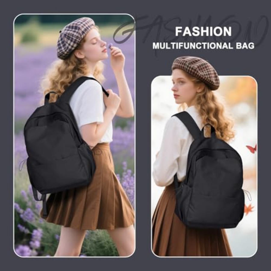 Mochila preta para mulheres, m - Leather Work avaliação e preço