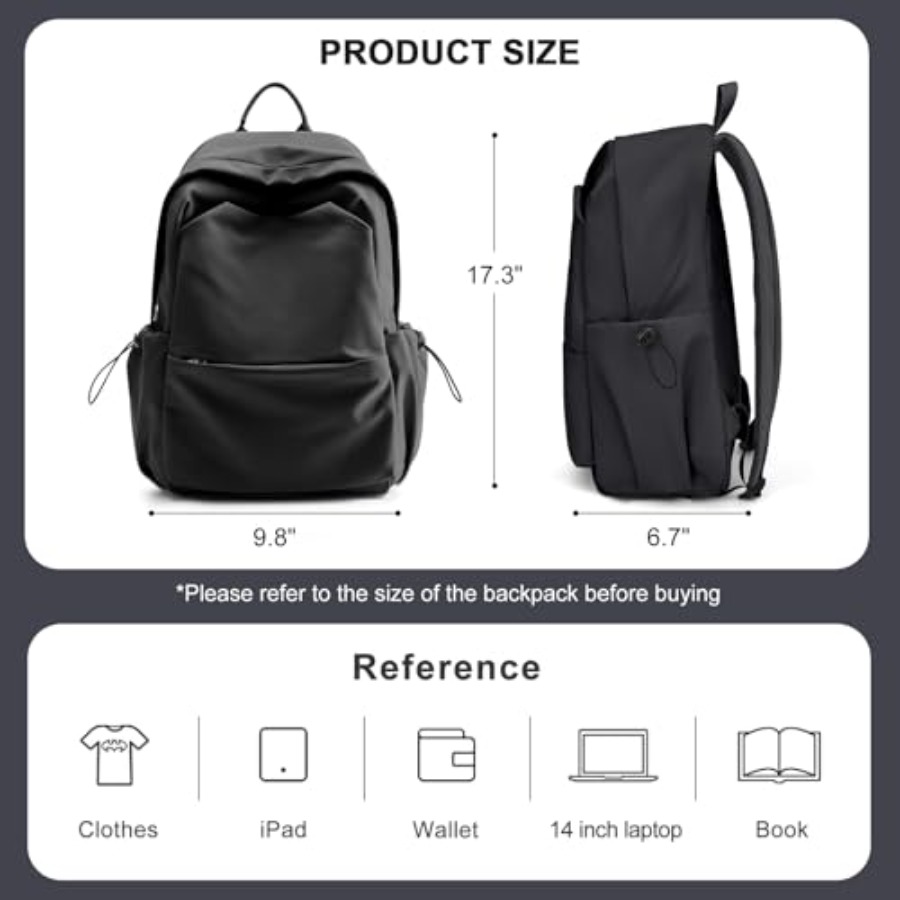 Mochila preta para mulheres, m - Leather Work avaliação e preço
